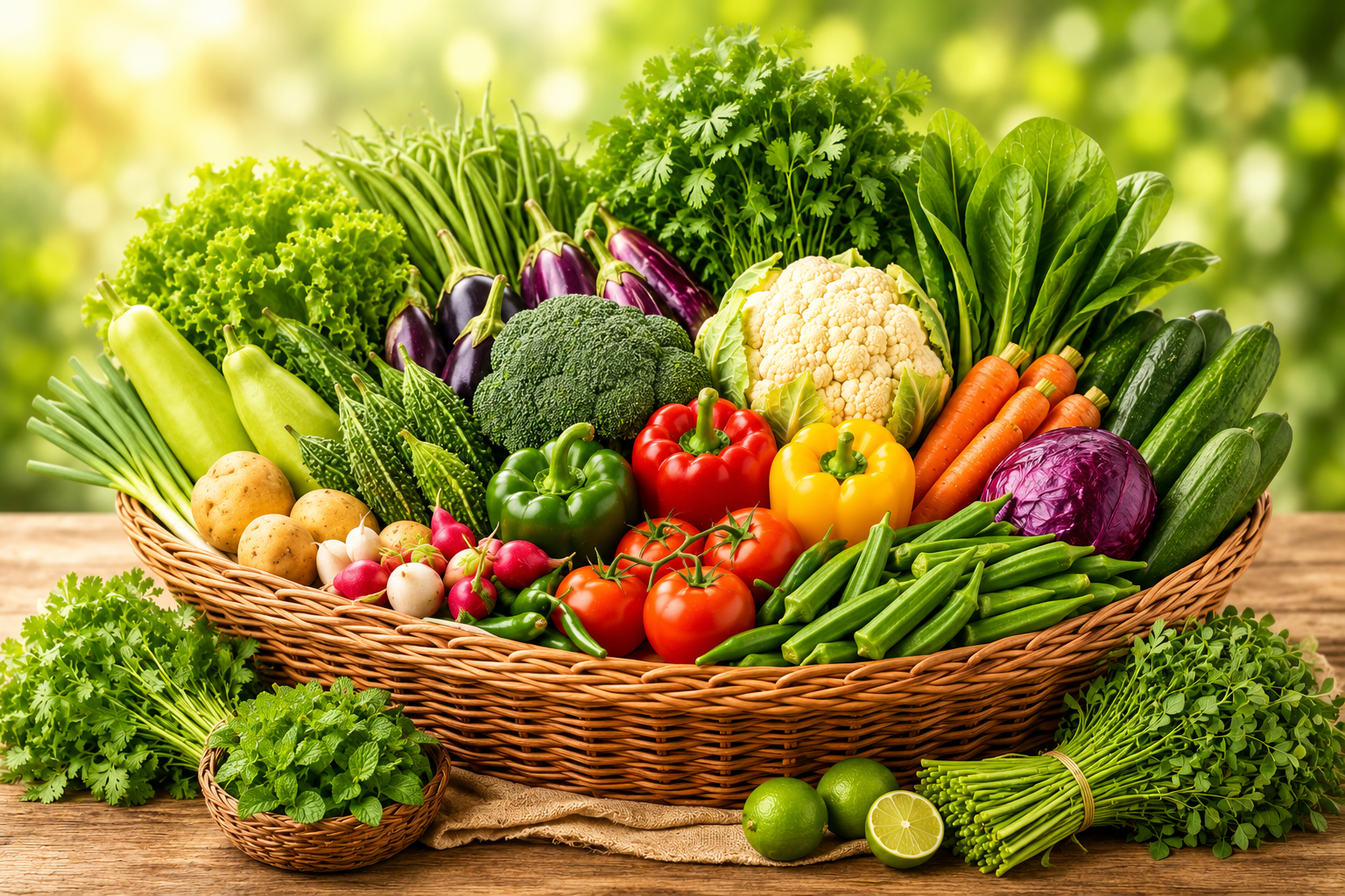 Farm-Fresh Vegetables