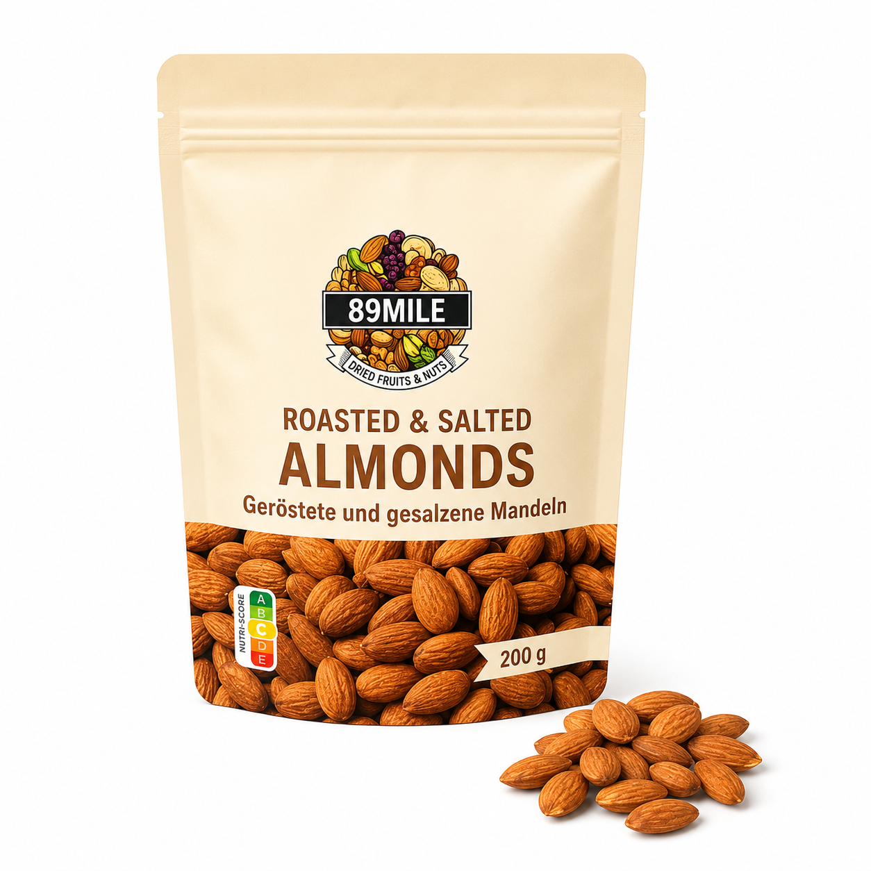 89mile Roasted Salted Almonds