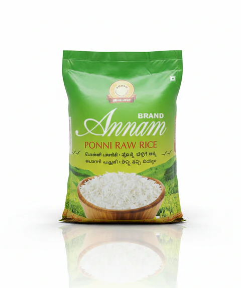 Annam Ponni Raw Rice