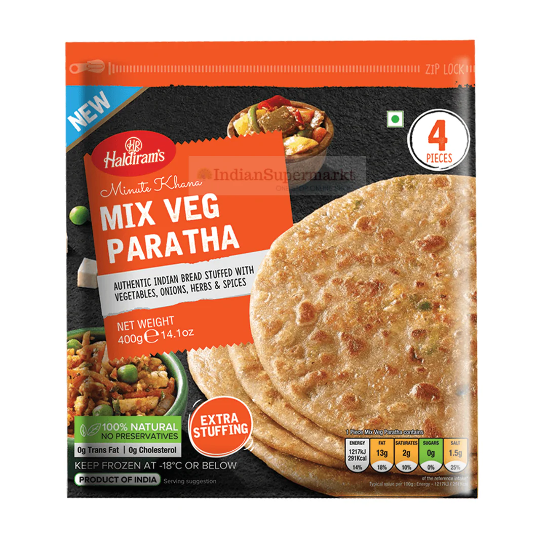 Haldirams Mix Veg Paratha