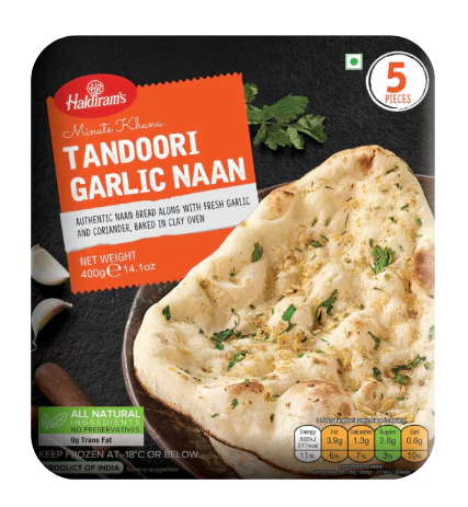 Haldirams Tandoor Garlic Naan
