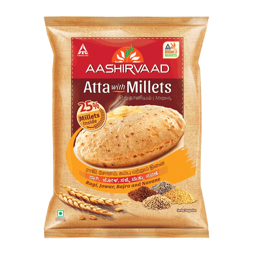 Aashirvaad Atta with Millets
