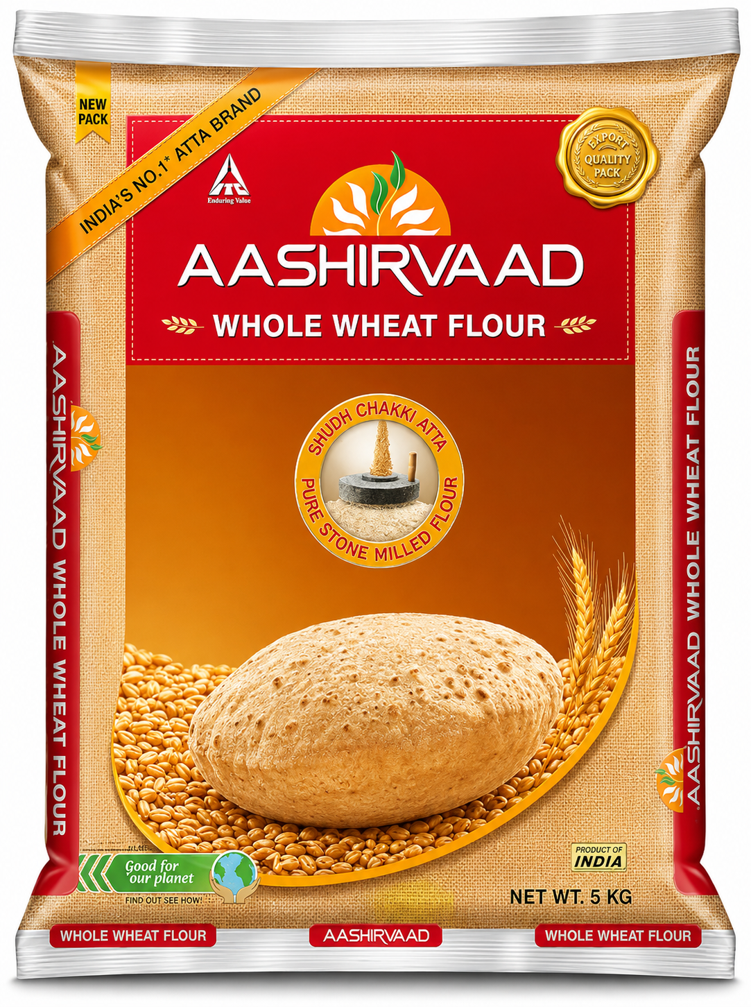 Aashirvaad Whote Wheat Atta