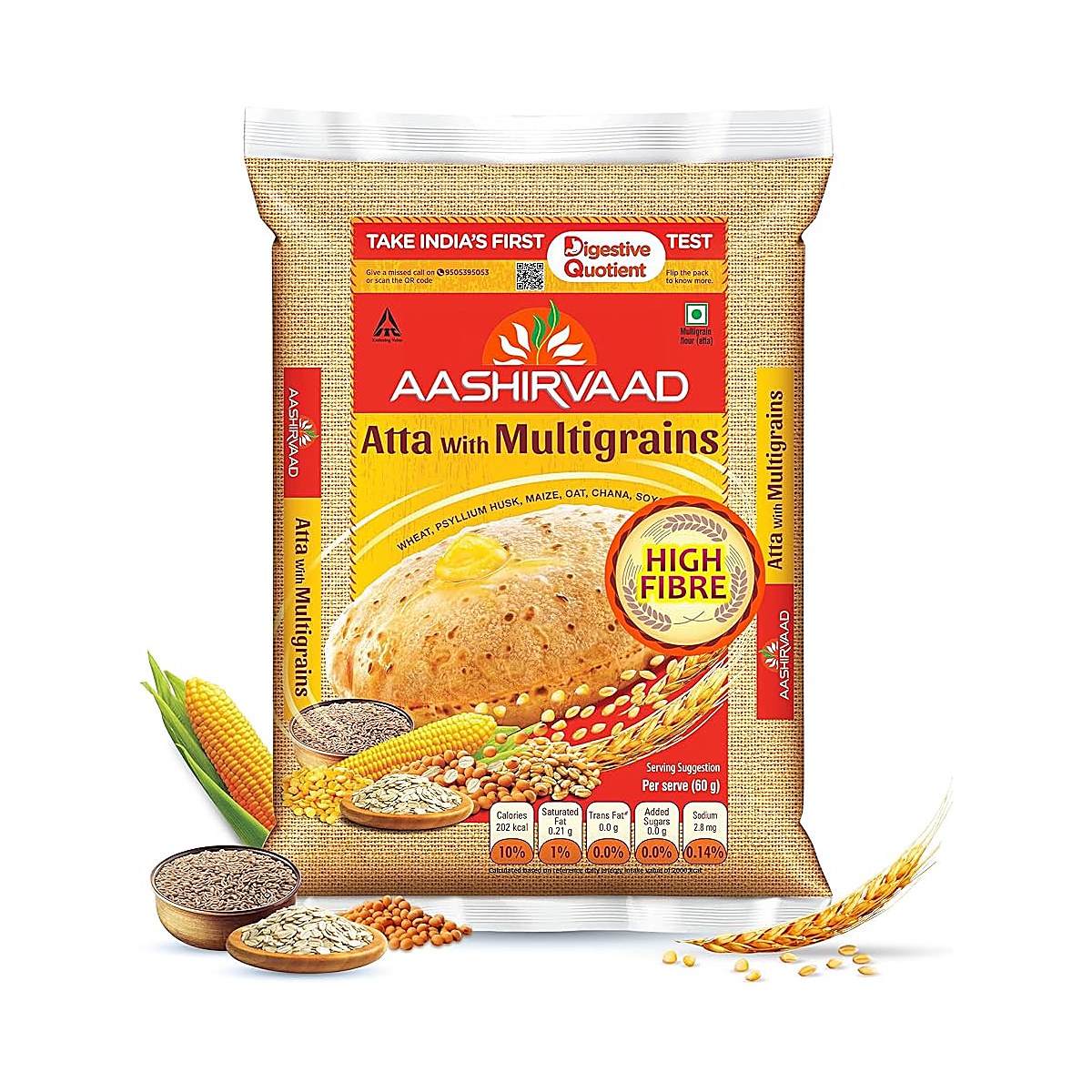 Aashirvaad Atta with Multigrains