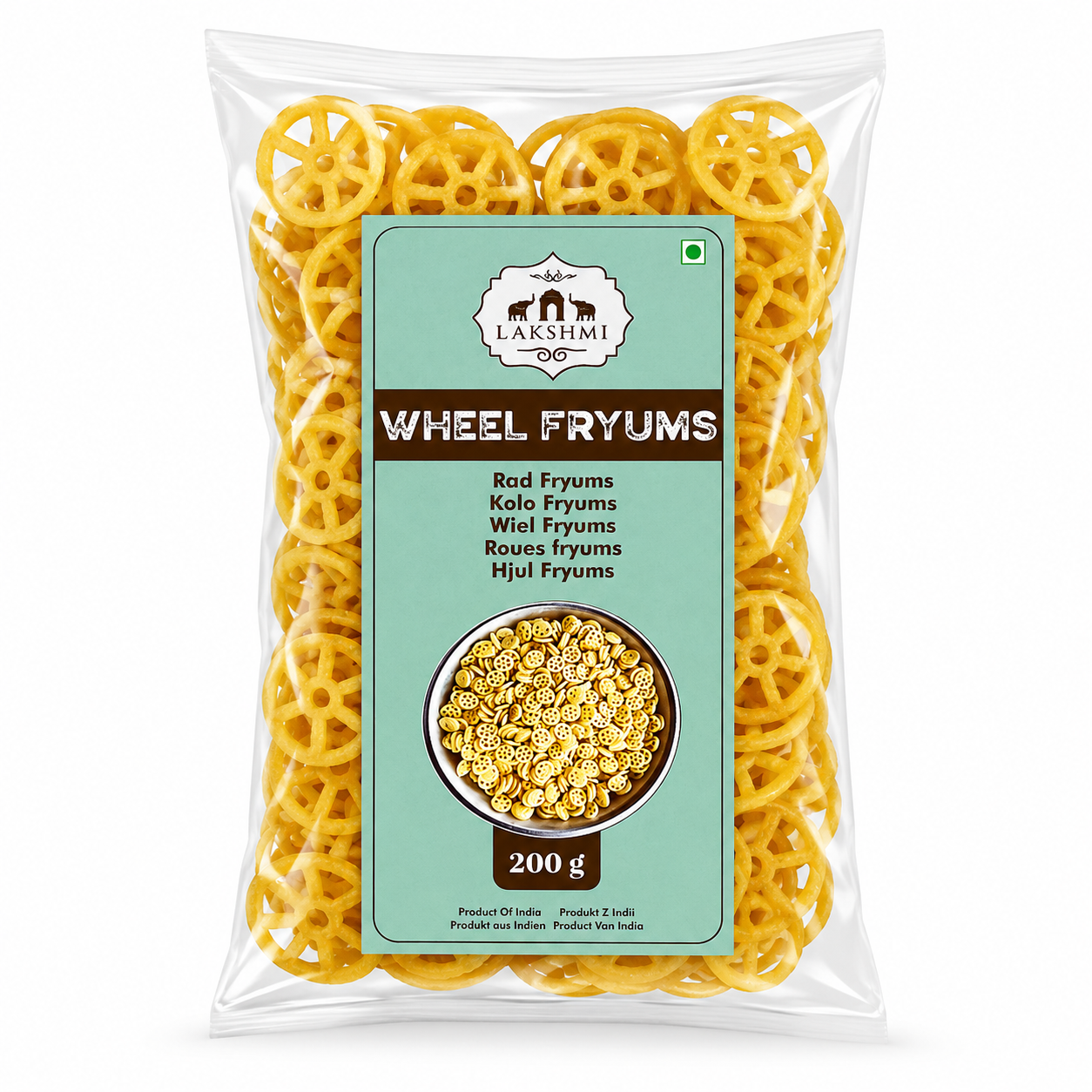 Lakshmi Wheel Fryums
