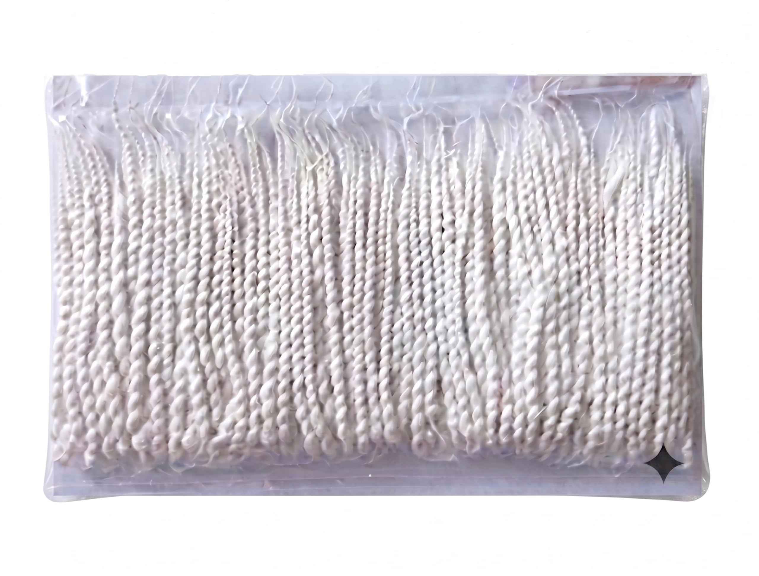 Lakshmi Doubble cotton Batti white