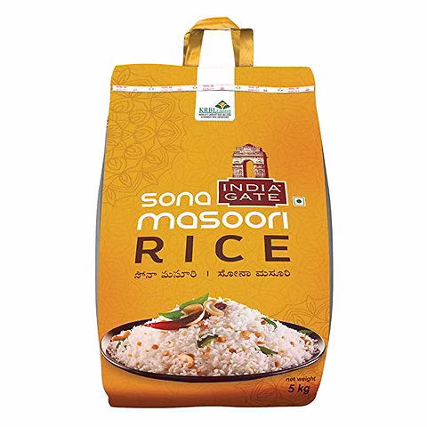 India Gate Sona Masoori Rice 10 Kg