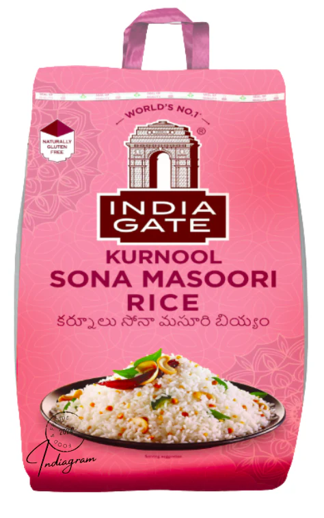 India Gate Kurnool Sona Masoori rice