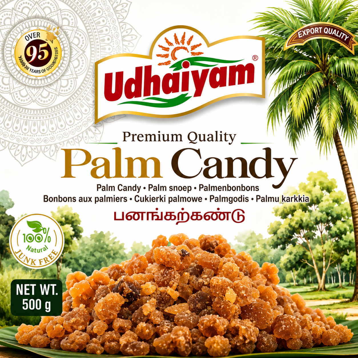 Udhaiyam Palm candy(Panalkalkandu)