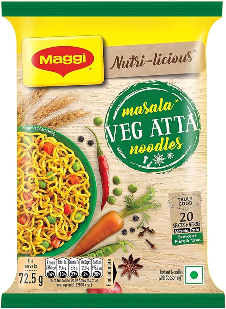 Maggi Veg Atta Noodles